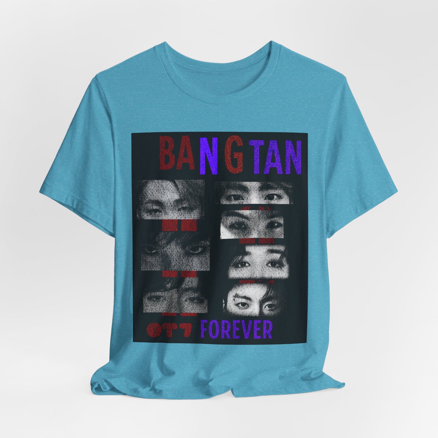 Bangtan Forever BTS Eyes Graphic Tee – K‑Pop Fan Shirt