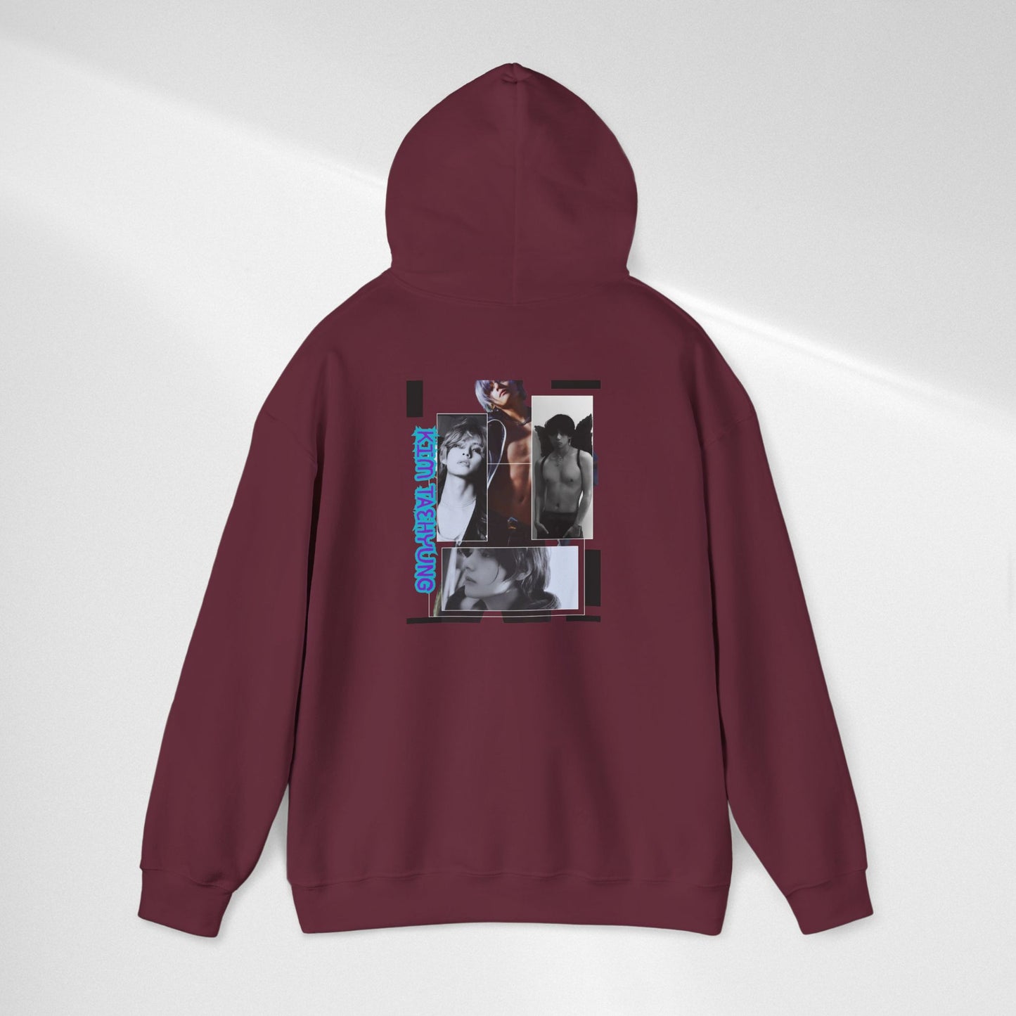 TAE Hoodie — Graphic Photo Collage 'Goth Romance' Streetwear Pullover