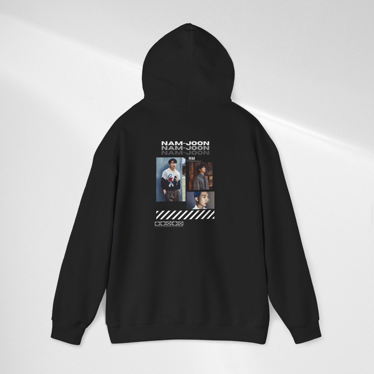 NAMJOON Hoodie — Retro Filmstrip Portrait Pullover