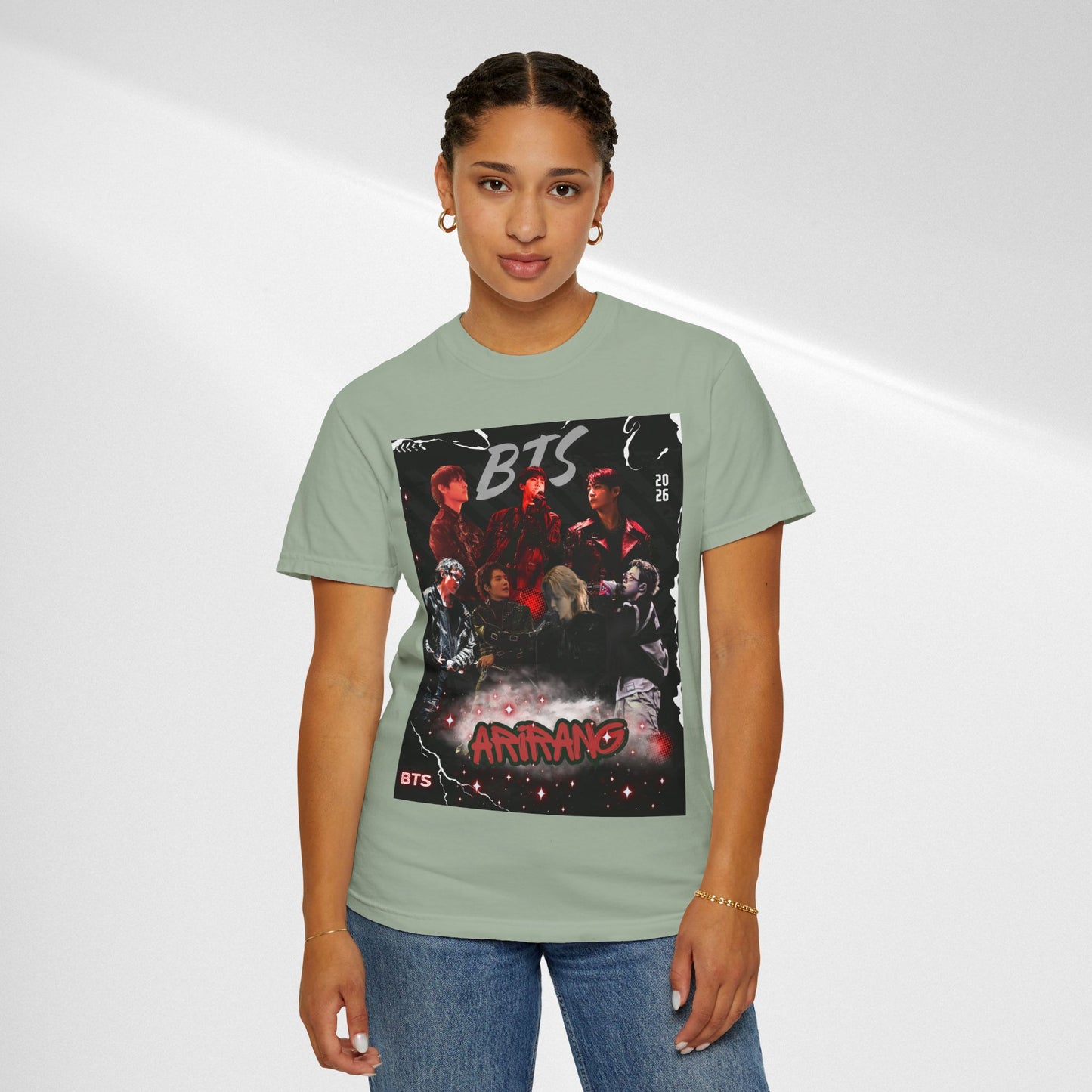 BTS ARIRANG Graphic T-Shirt — "Arirang" BTS Style Concert Tee