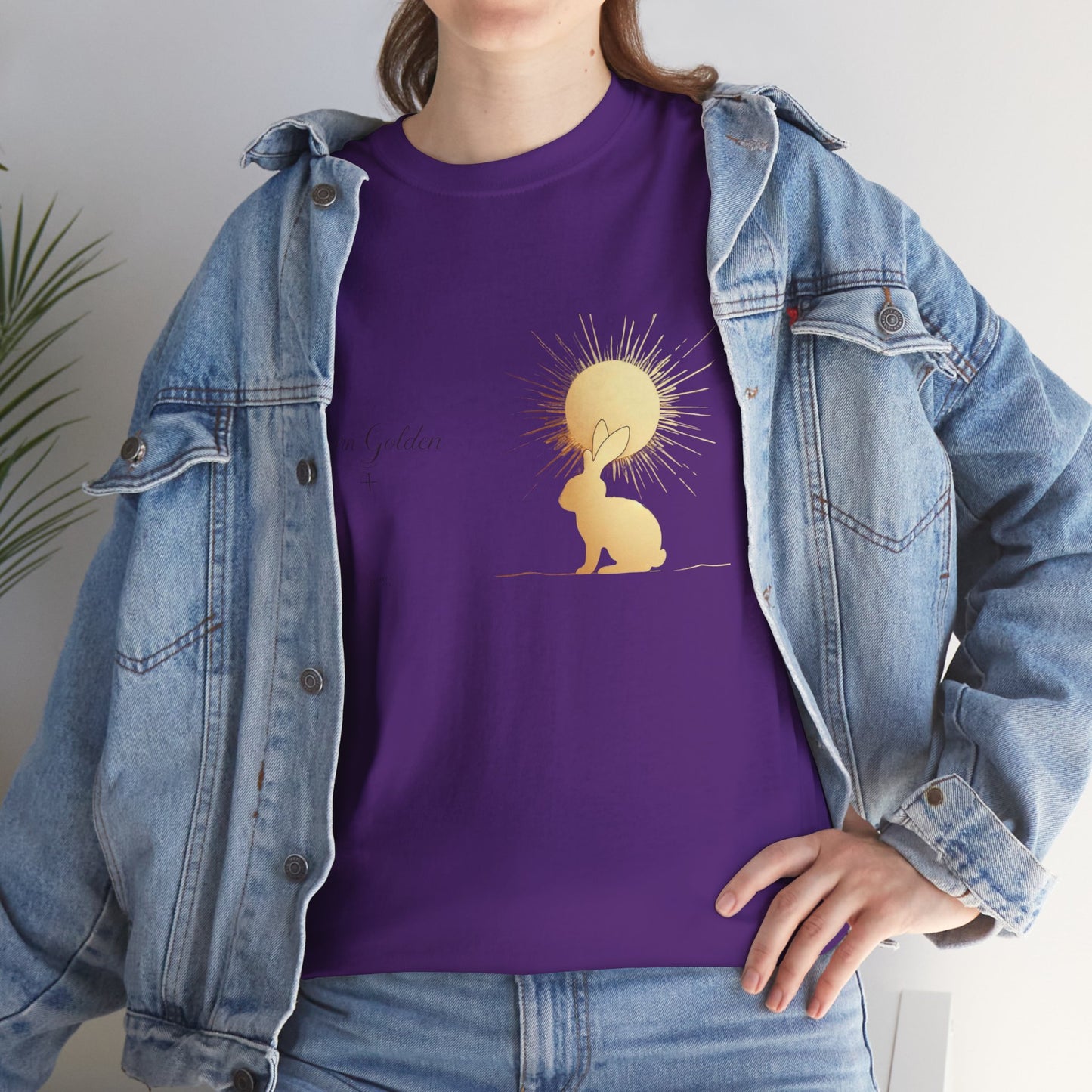 JK Golden Child T-Shirt — 'Born Golden' Cute Kids Illustration Tee