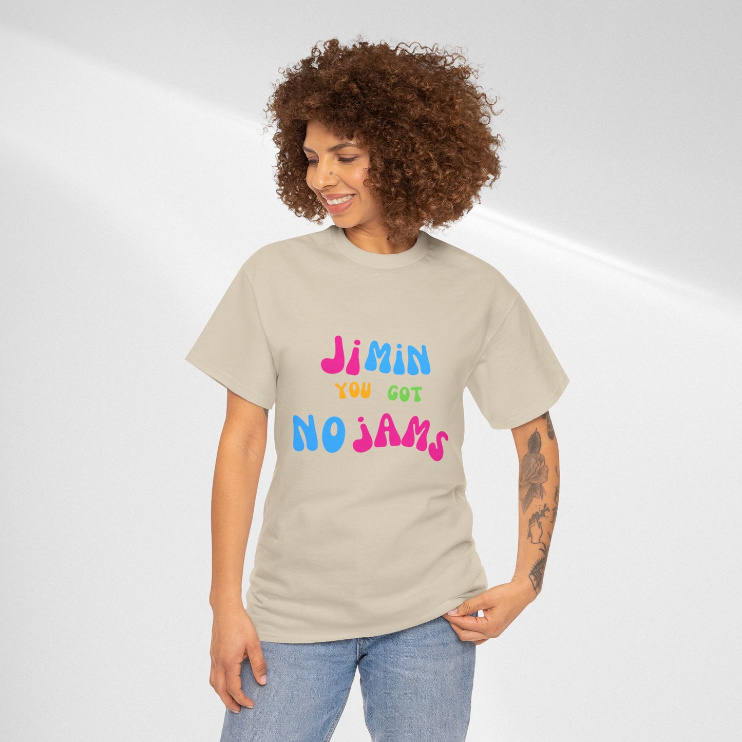 Jimin You Got No Jams T-Shirt — Colorful K-Pop Fan Tee