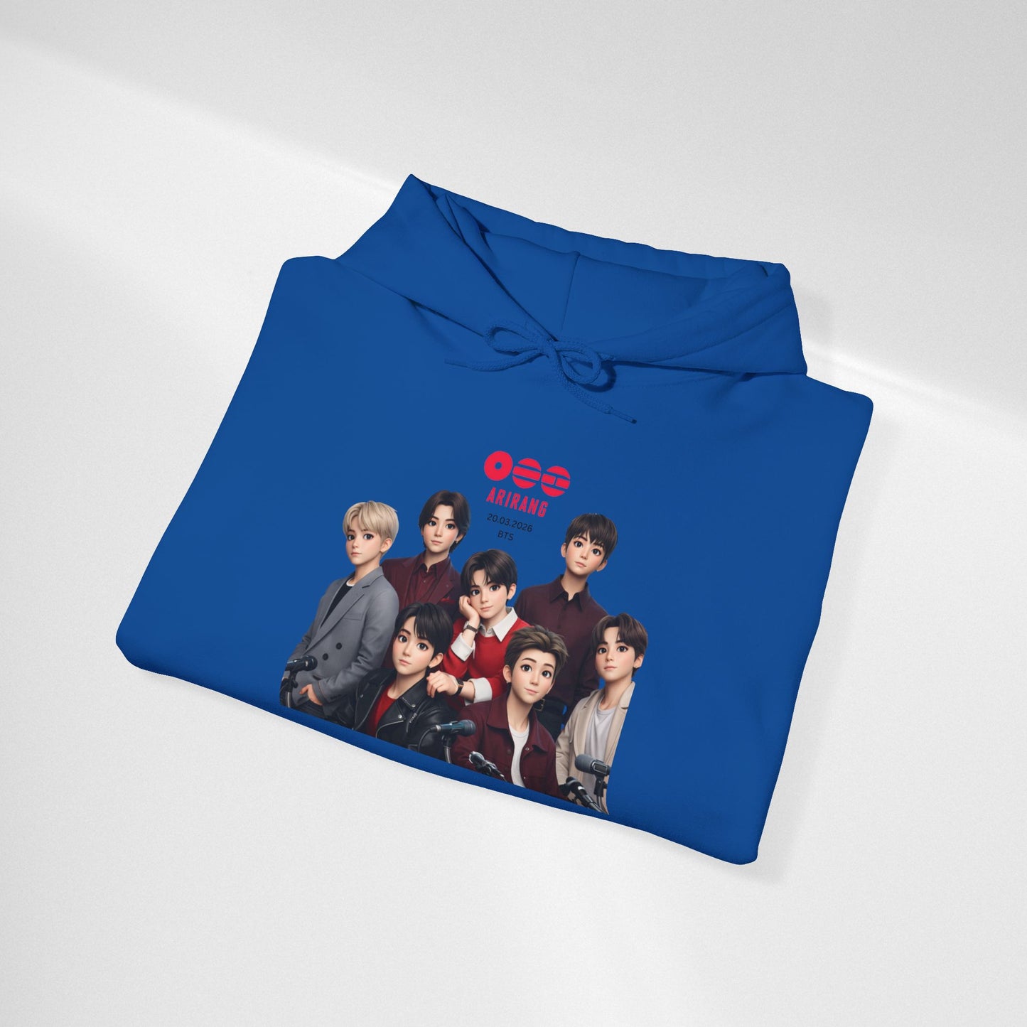 BTS Group Photo Hoodie – Korean Boy Band Pullover