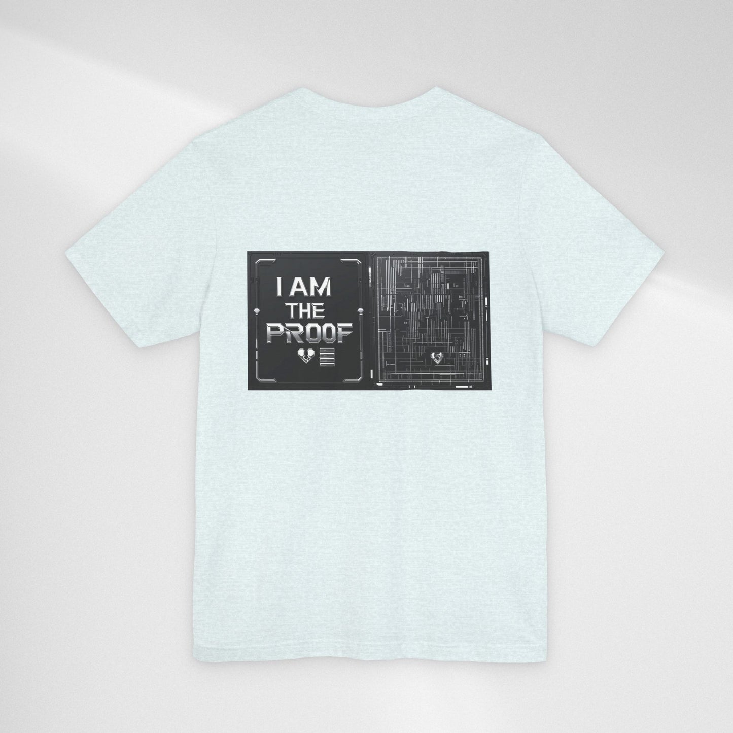 Bulletproof Vest Floral Tee — “I Am The Proof” Graphic T‑Shirt
