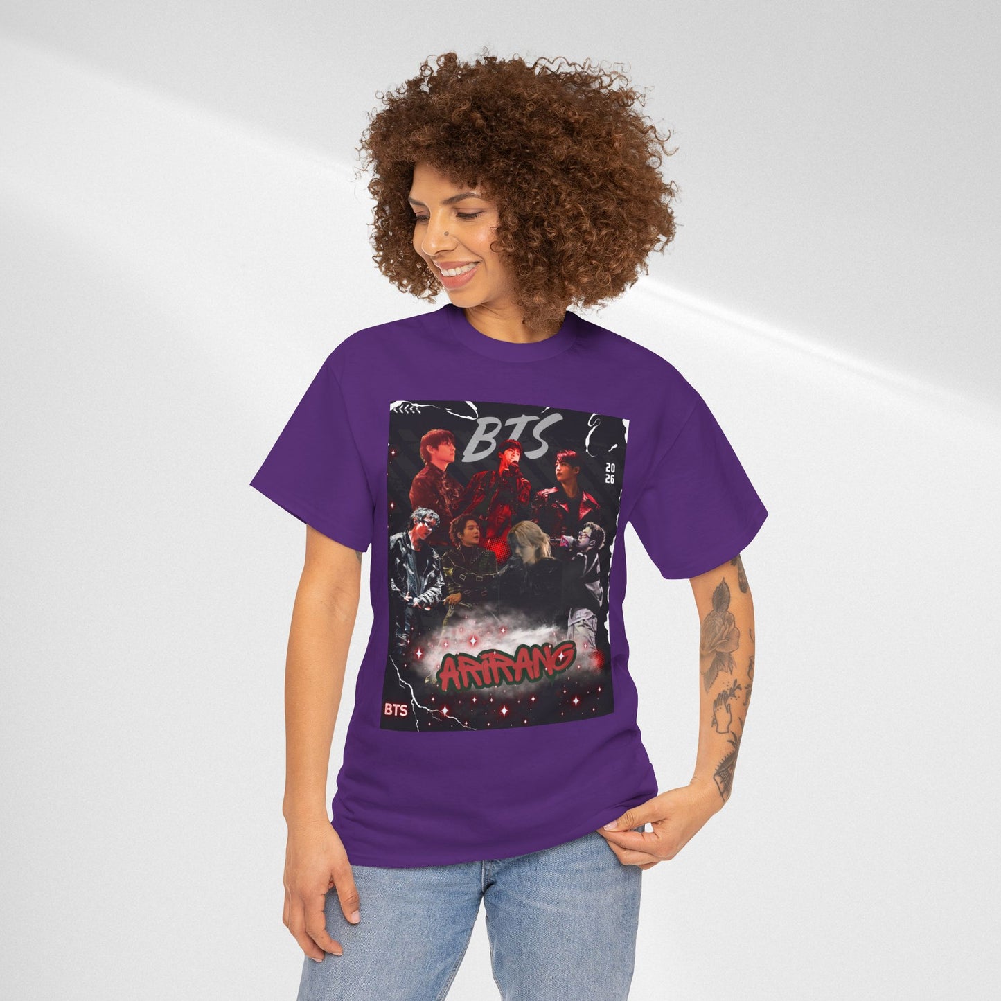 BTS Album Art Graphic Tee — 'Arirang' Fan Shirt