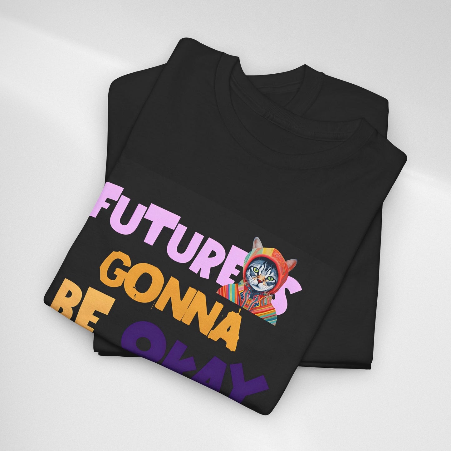 Future's Gonna Be Okay D-Day T-Shirt — Positive Retro Graphic Tee