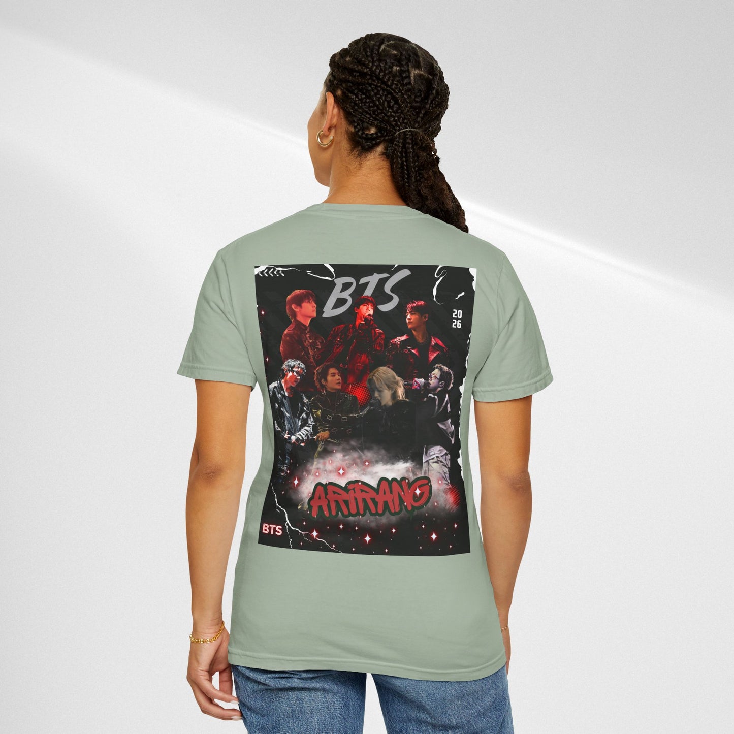 BTS ARIRANG Graphic T-Shirt — "Arirang" BTS Style Concert Tee