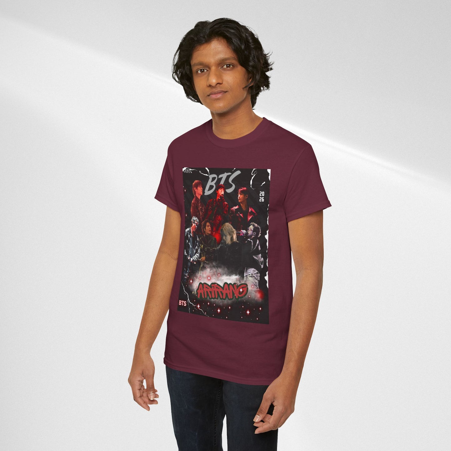 BTS Album Art Graphic Tee — 'Arirang' Fan Shirt
