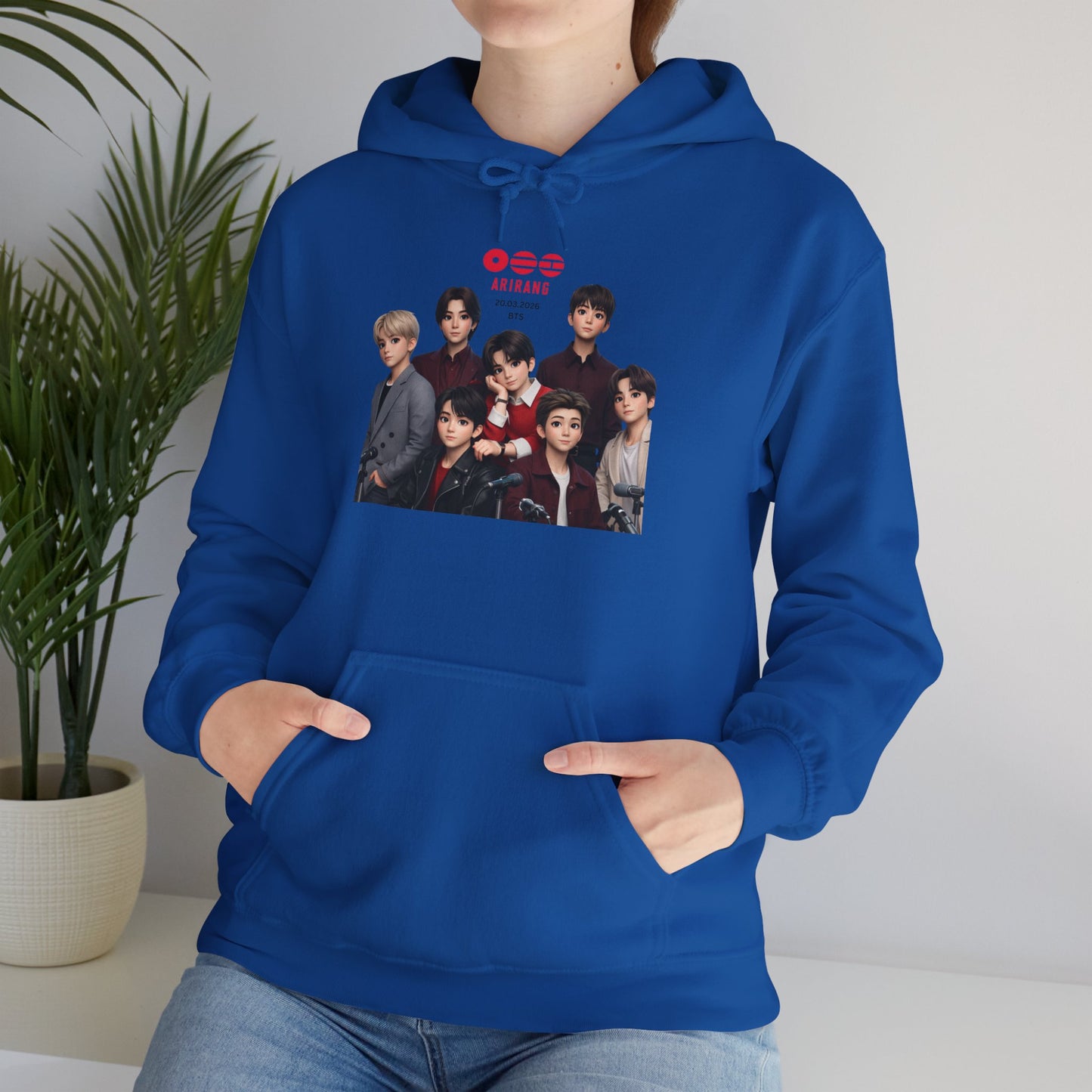 BTS Group Photo Hoodie – Korean Boy Band Pullover