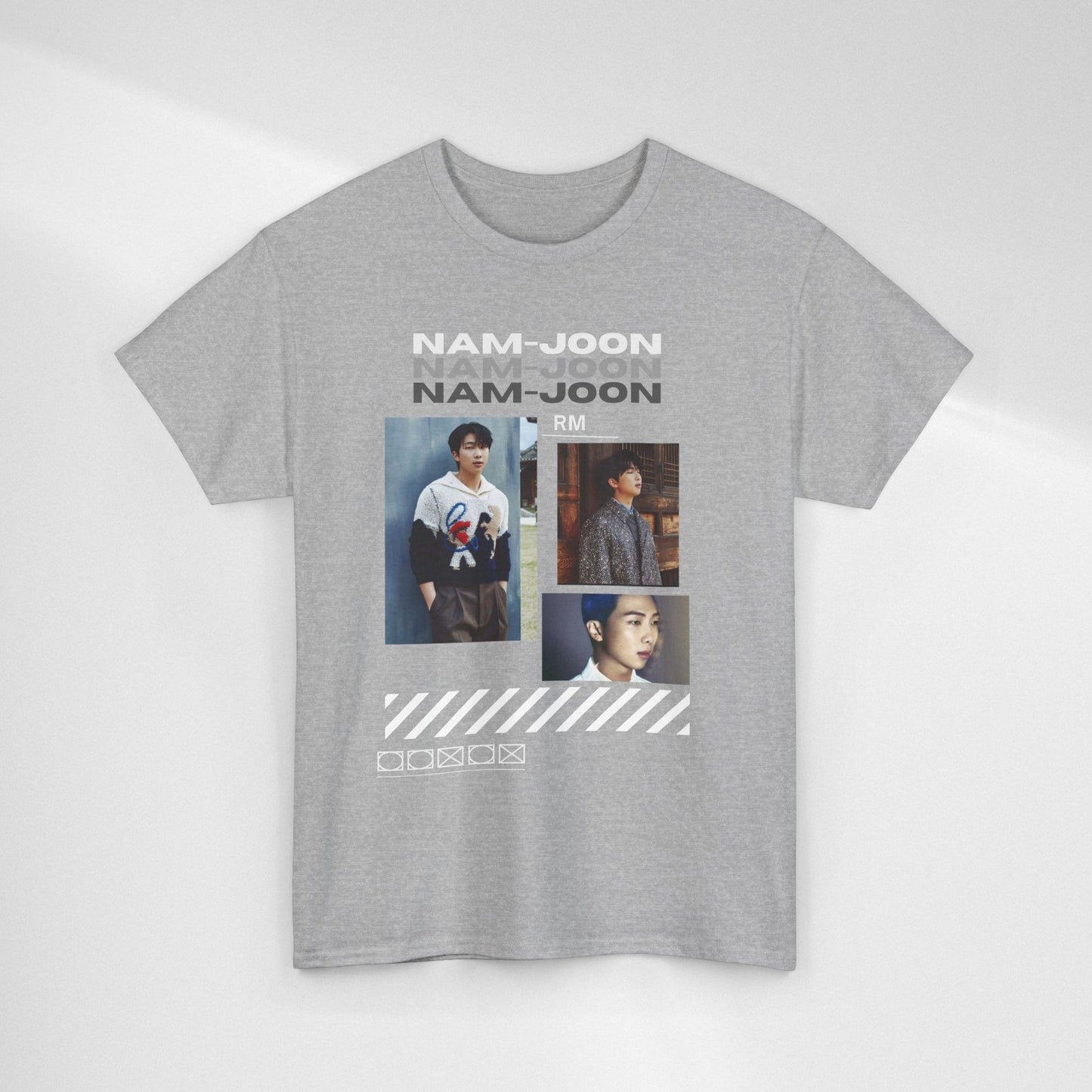 RM (Nam-Joon) Photo Collage K-Pop Graphic Tee
