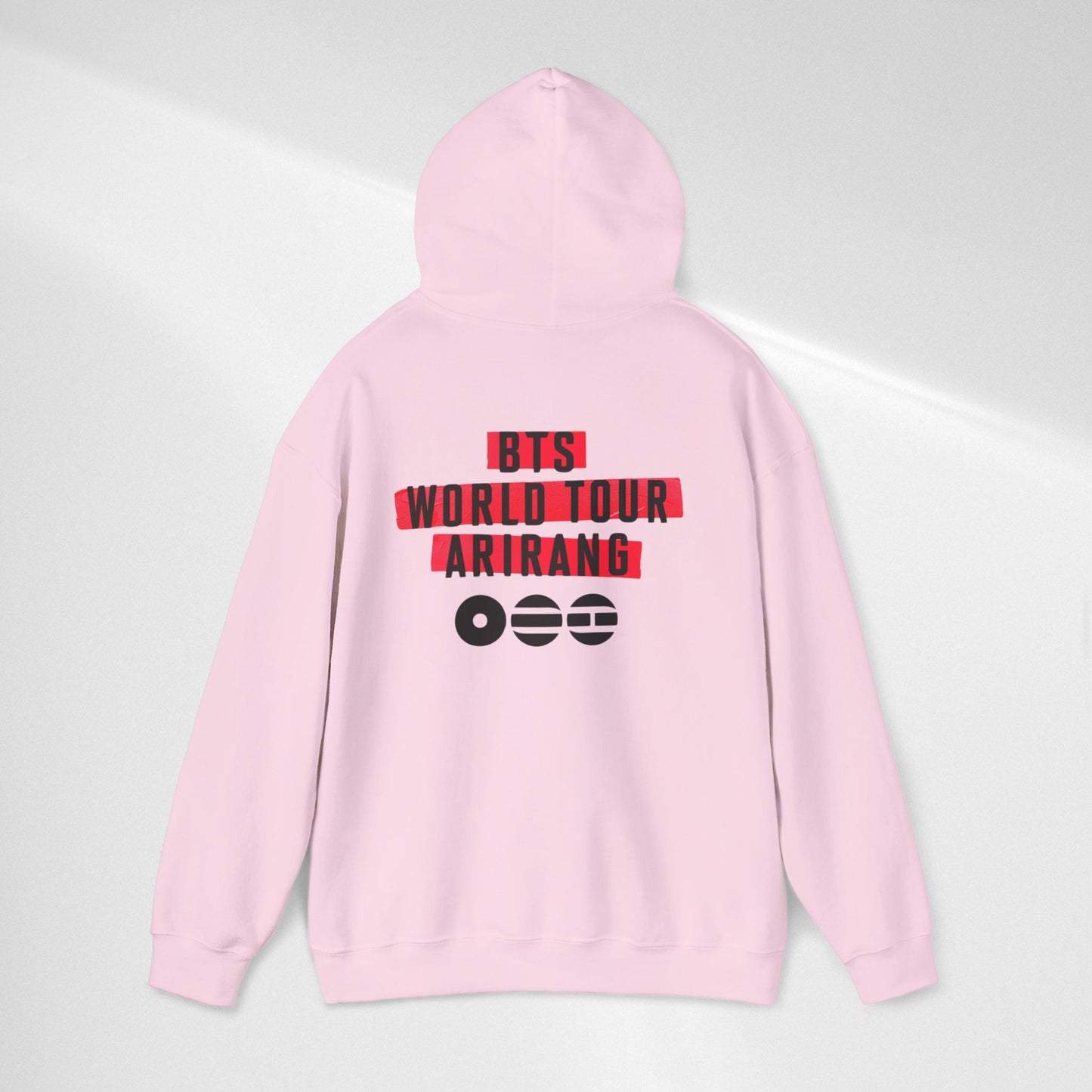 BTS World Tour "ARRIANG" Hoodie — Minimal Logo Tour Pullover