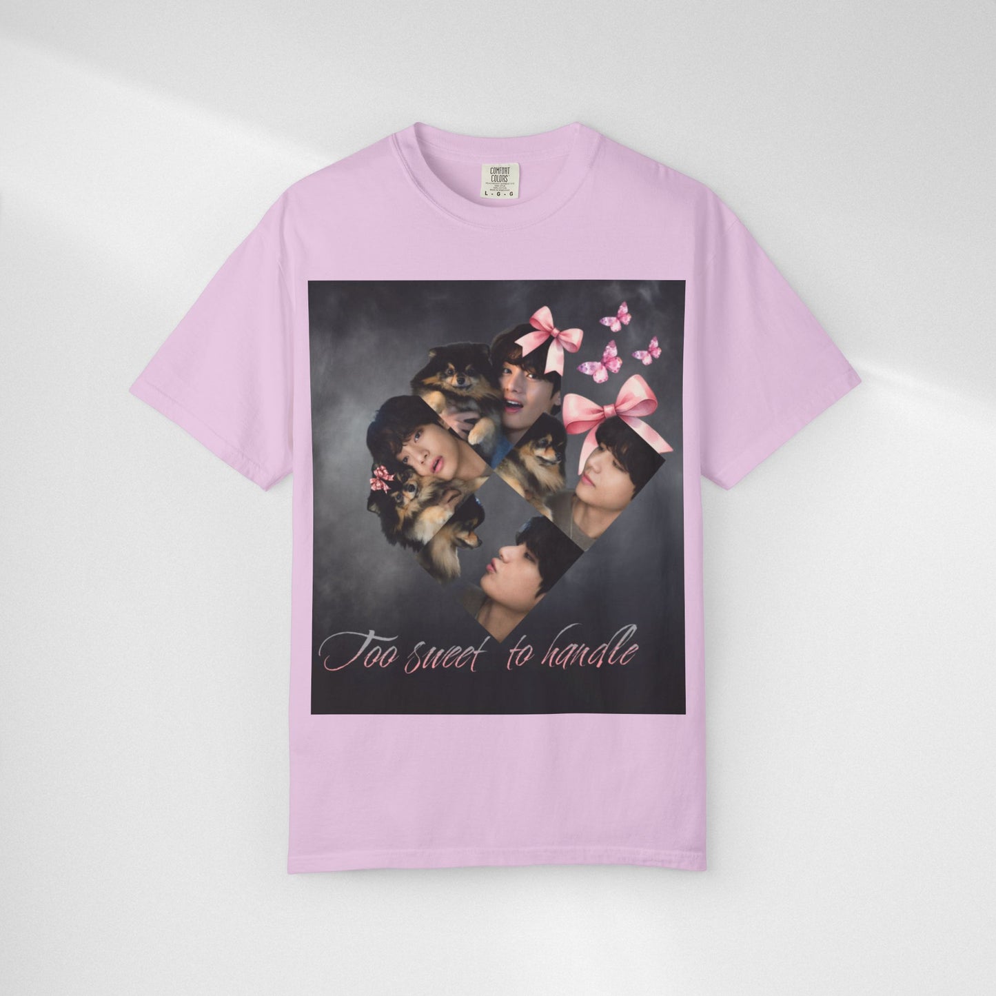 V Too Sweet to Handle T-Shirt — Cute Vintage Photo Collage Tee