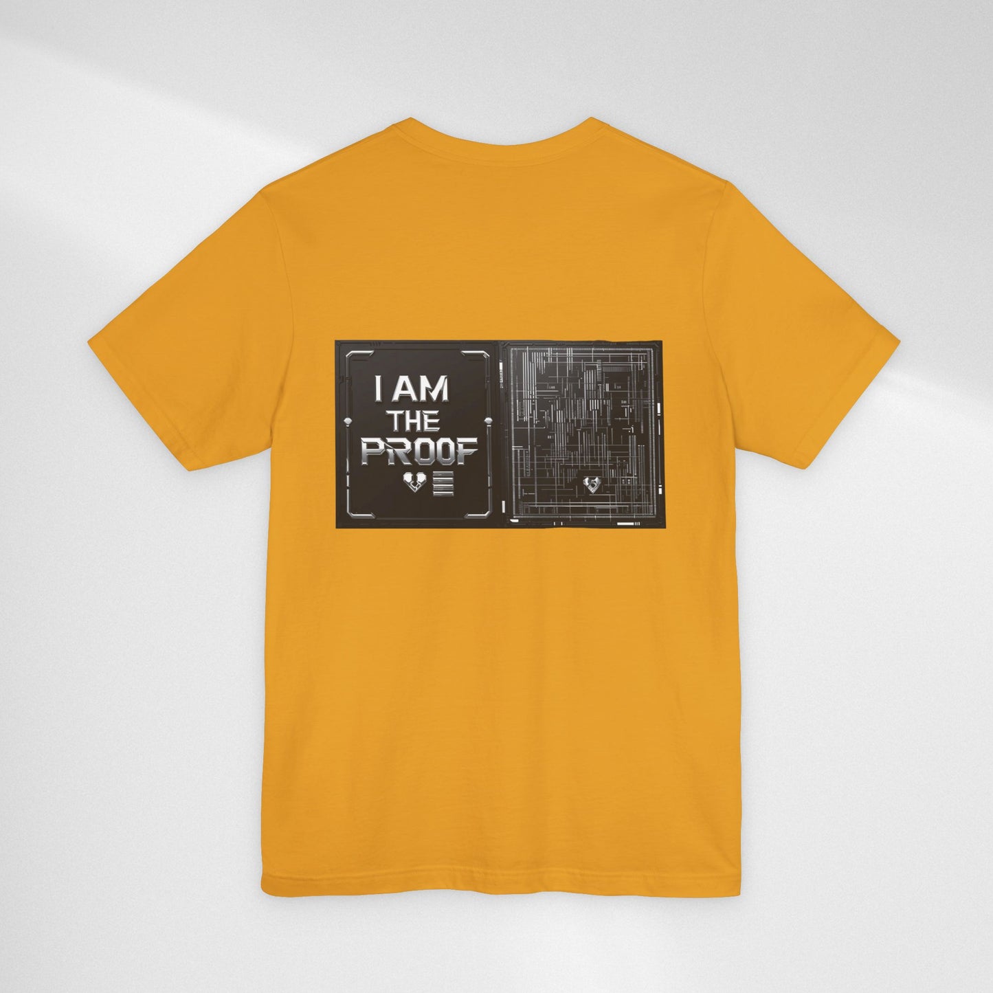 Bulletproof Vest Floral Tee — “I Am The Proof” Graphic T‑Shirt