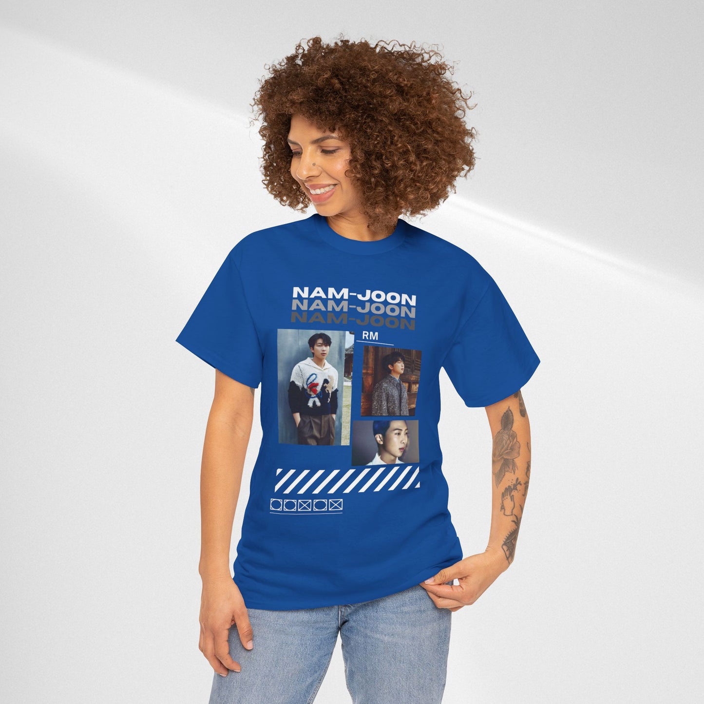 RM (Nam-Joon) Photo Collage K-Pop Graphic Tee