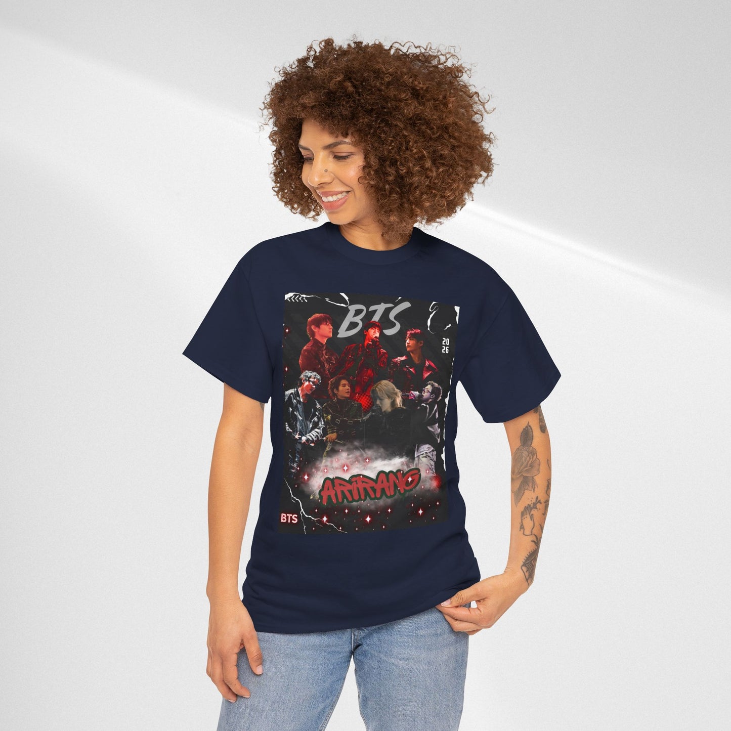 BTS Album Art Graphic Tee — 'Arirang' Fan Shirt