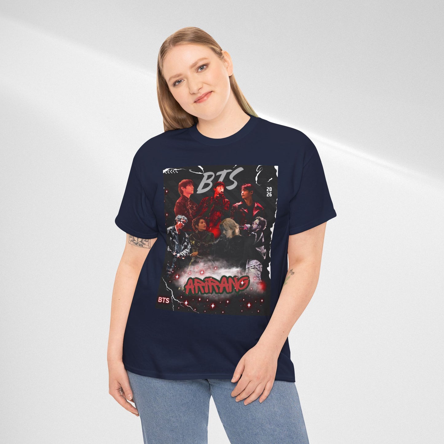 BTS Album Art Graphic Tee — 'Arirang' Fan Shirt