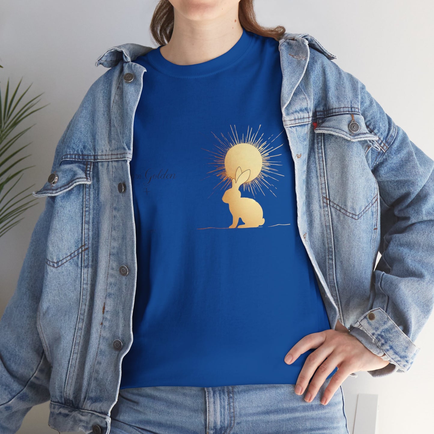JK Golden Child T-Shirt — 'Born Golden' Cute Kids Illustration Tee