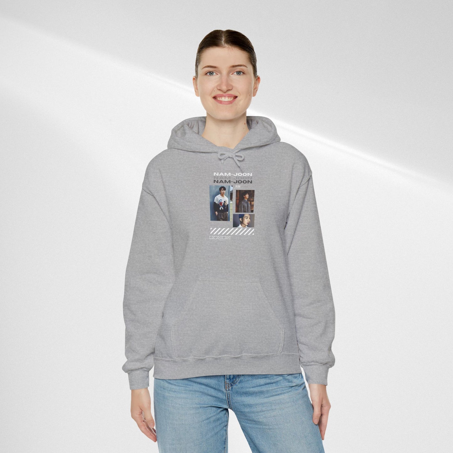 NAMJOON Hoodie — Retro Filmstrip Portrait Pullover