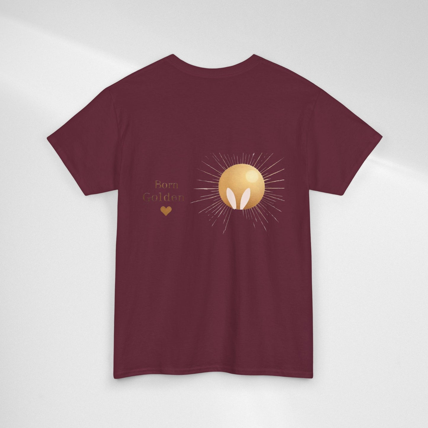 JK Golden Child T-Shirt — 'Born Golden' Cute Kids Illustration Tee