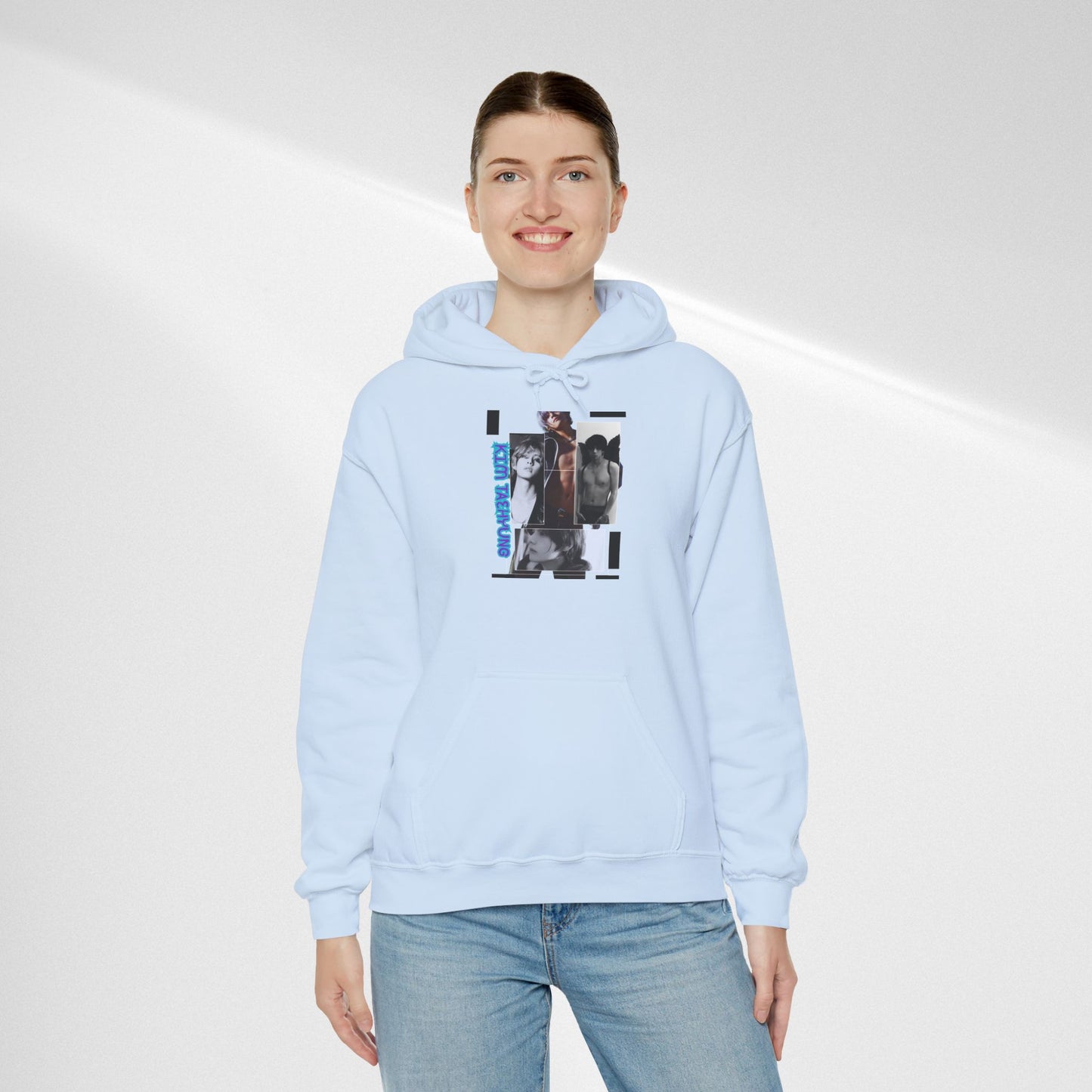 TAE Hoodie — Graphic Photo Collage 'Goth Romance' Streetwear Pullover