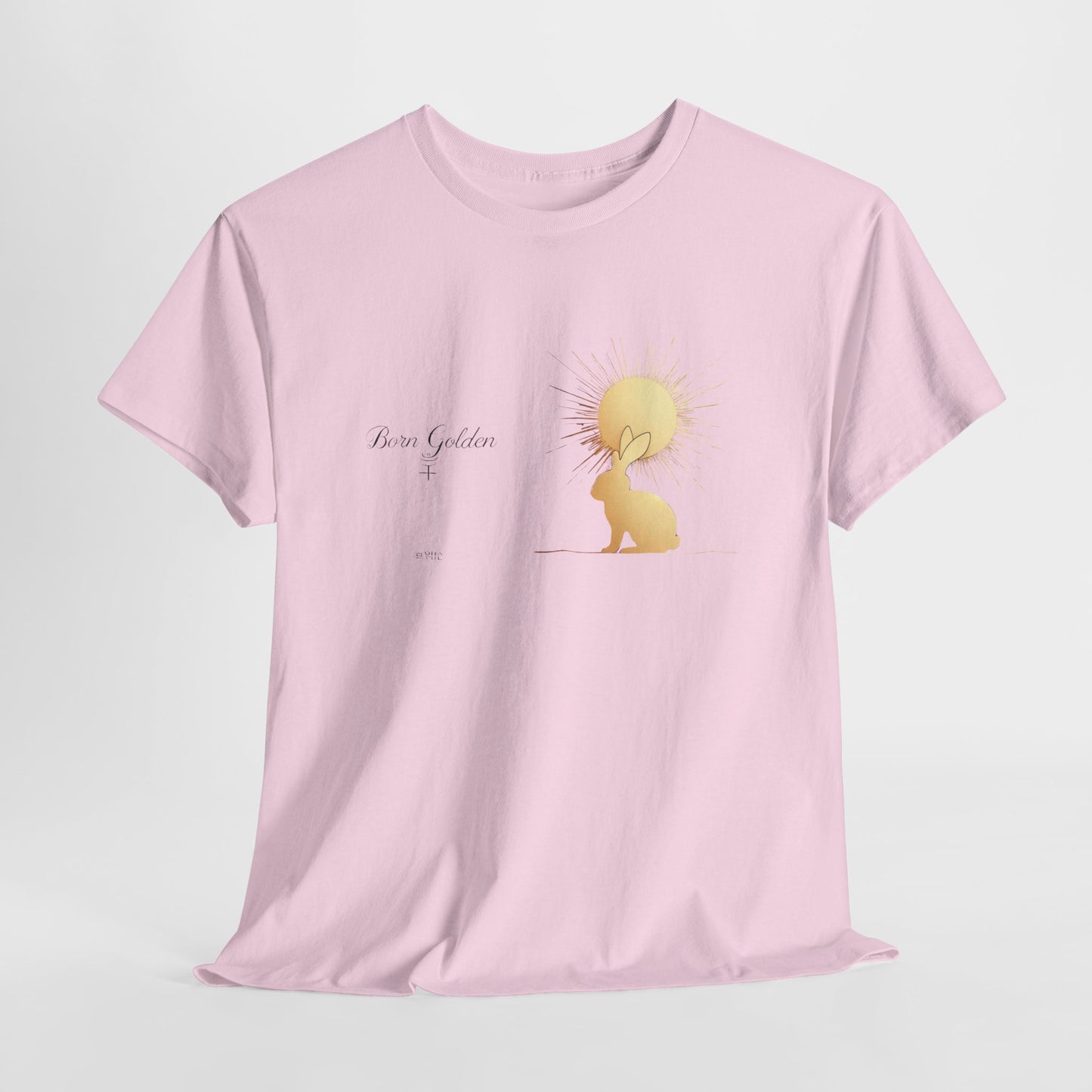 JK Golden Child T-Shirt — 'Born Golden' Cute Kids Illustration Tee