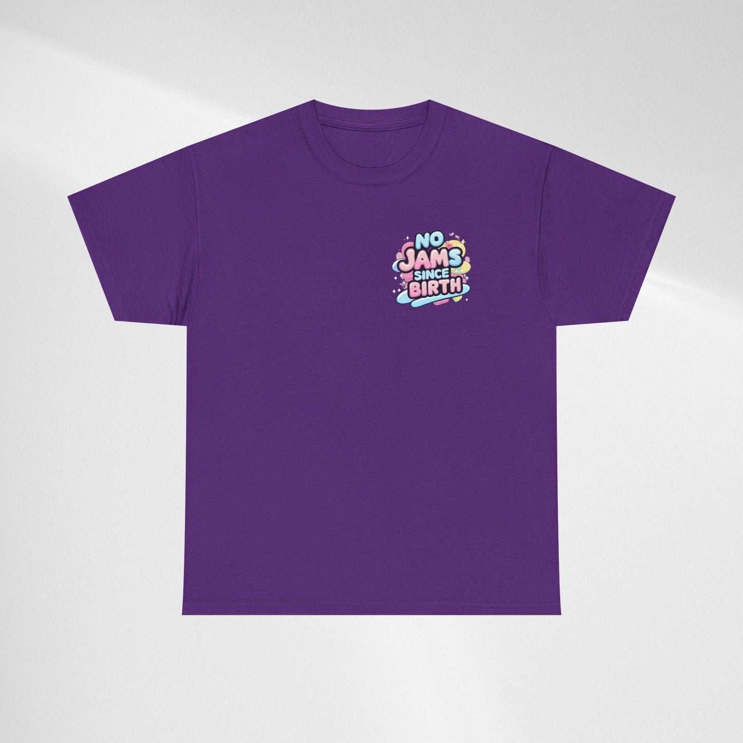 No Jams Since Birth T-Shirt — Cute Pastel Graphic Tee
