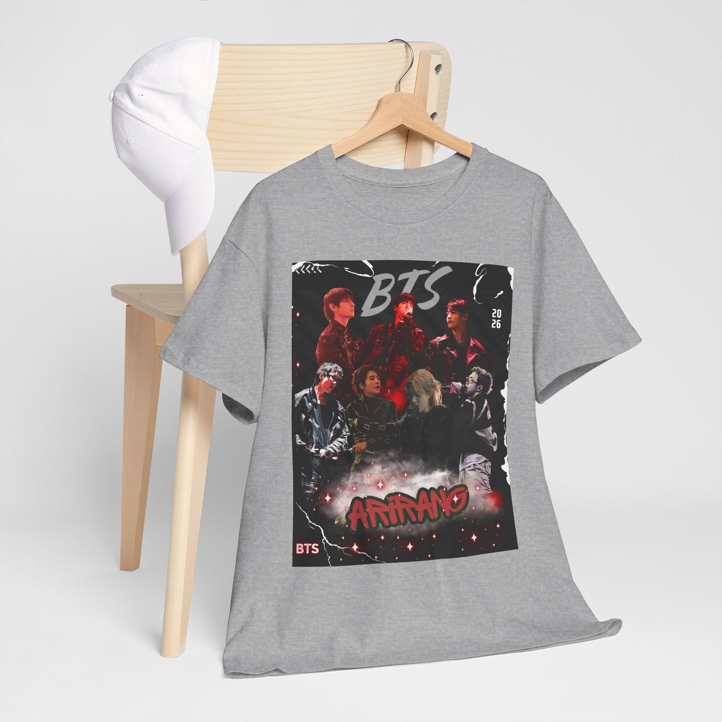BTS Album Art Graphic Tee — 'Arirang' Fan Shirt