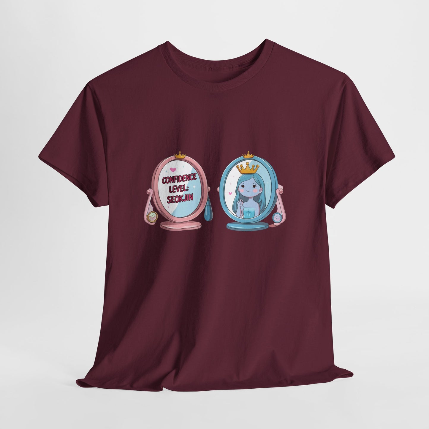 BTS Jin Confidence Level T-Shirt — Seokjin Fan Tee