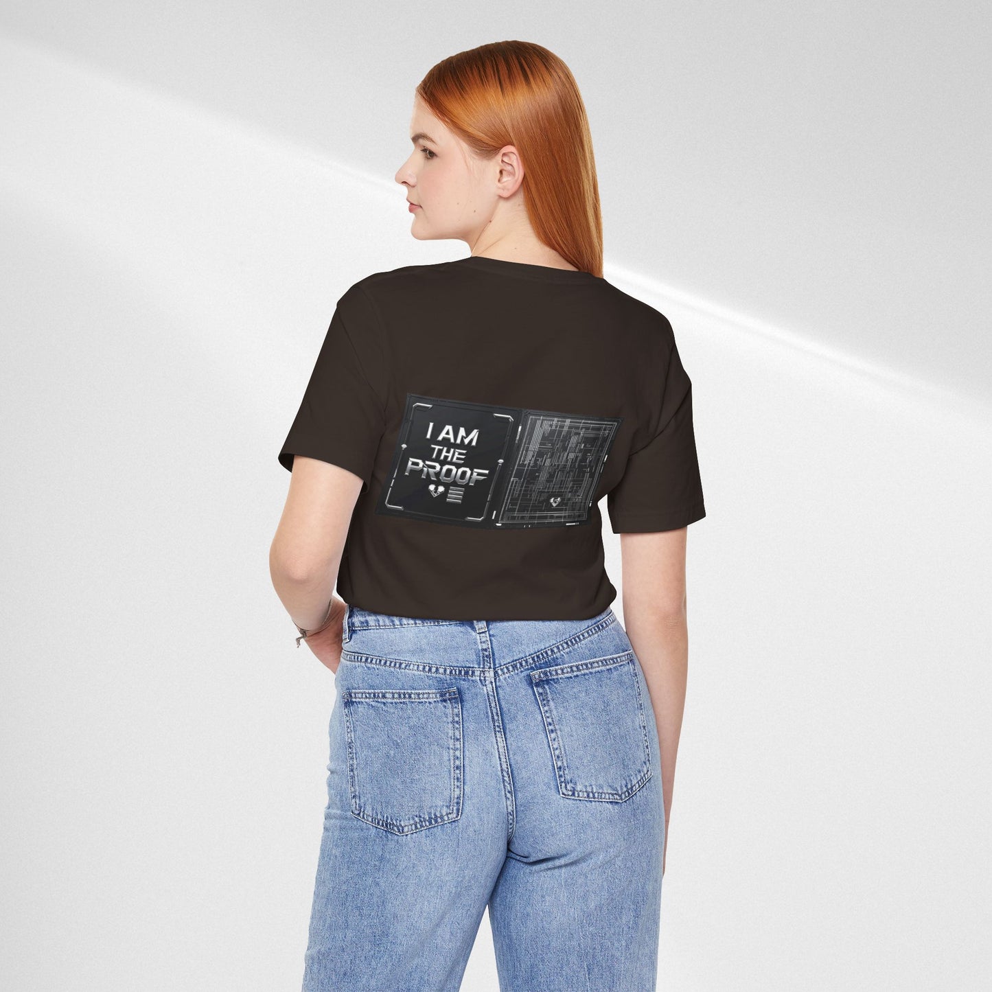 Bulletproof Vest Floral Tee — “I Am The Proof” Graphic T‑Shirt