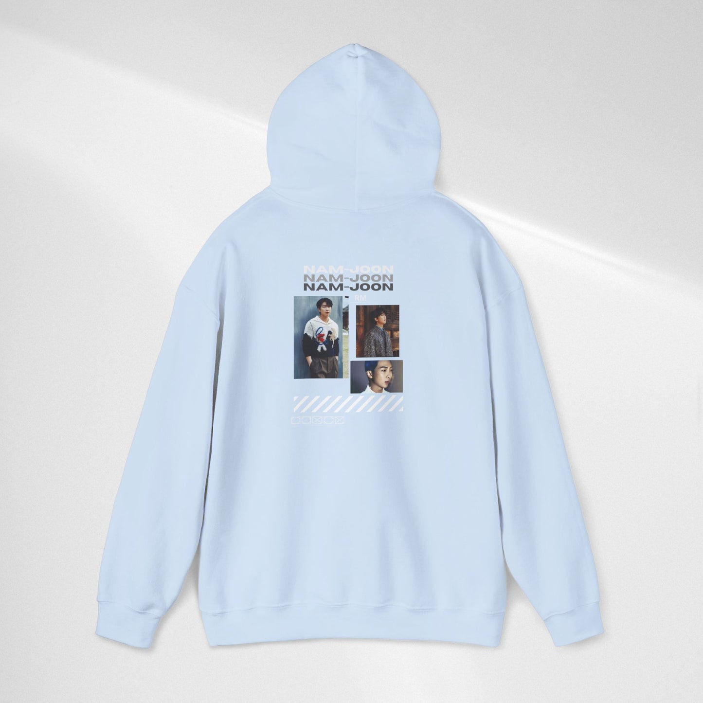 NAMJOON Hoodie — Retro Filmstrip Portrait Pullover