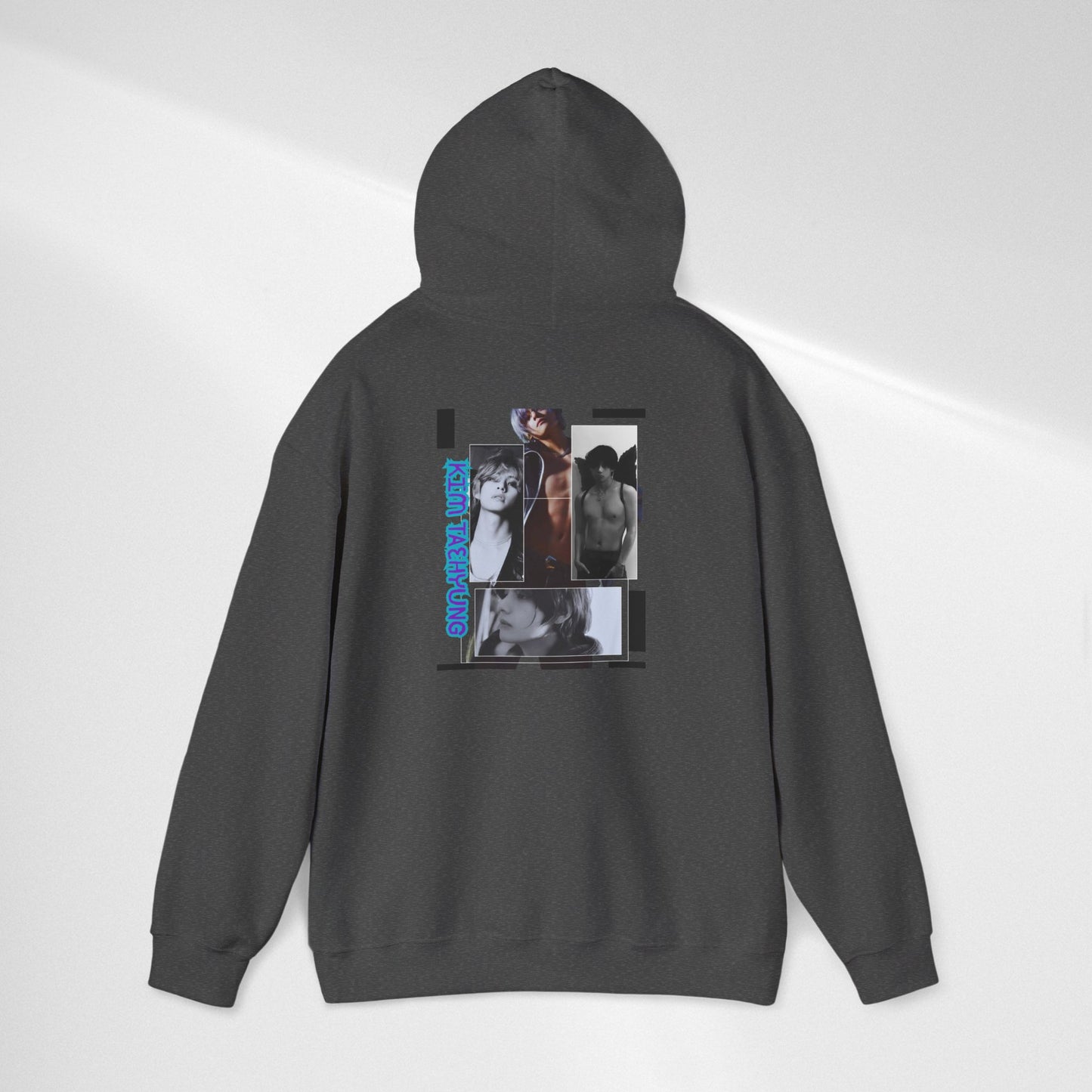 TAE Hoodie — Graphic Photo Collage 'Goth Romance' Streetwear Pullover