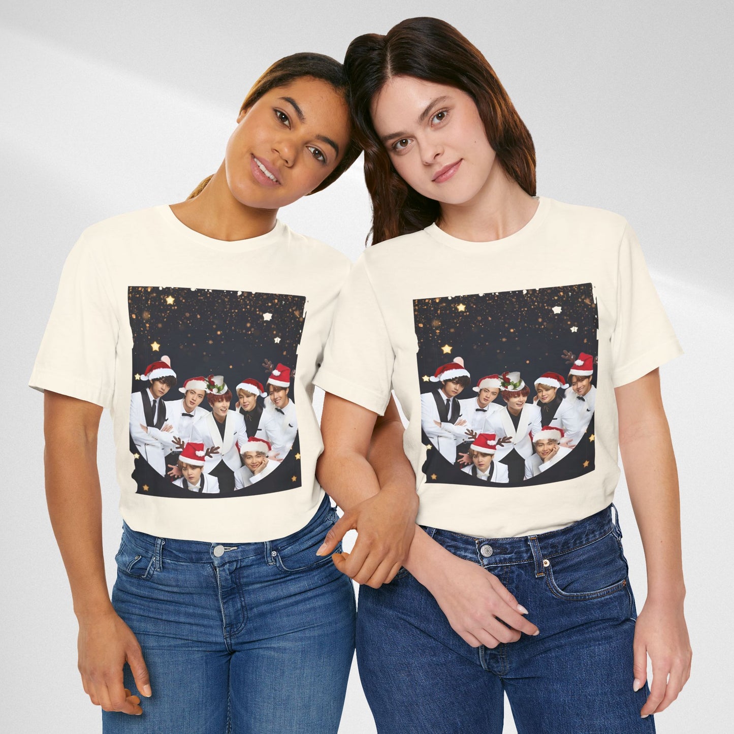 BTS Holiday Photo Crew Christmas Tee