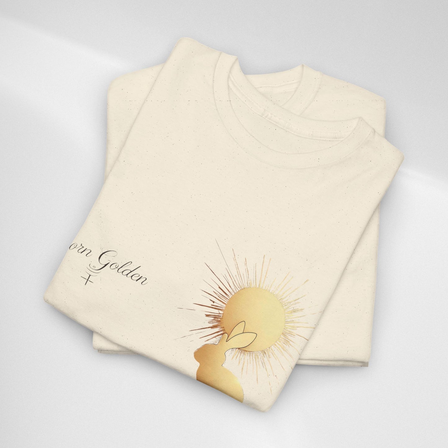 JK Golden Child T-Shirt — 'Born Golden' Cute Kids Illustration Tee