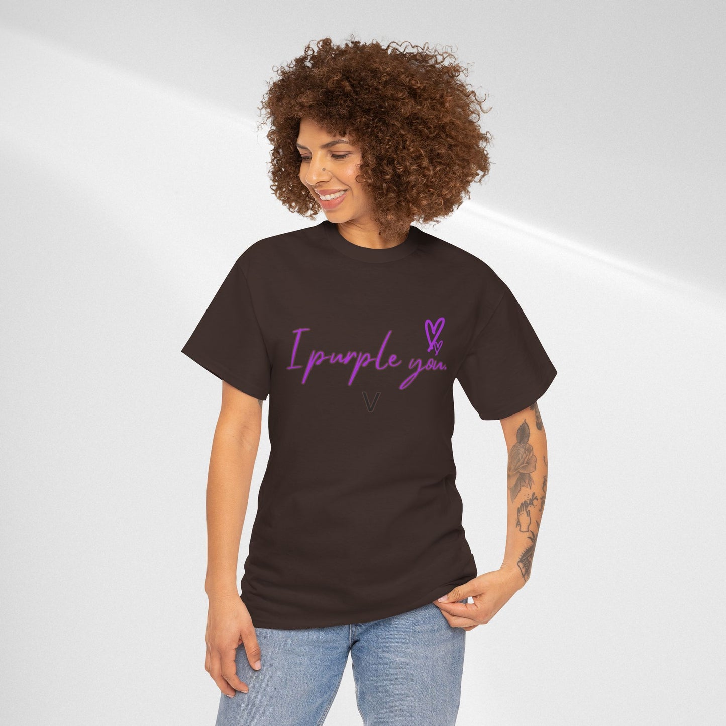 I Purple You T-Shirt — Cute K-Pop Inspired Love Tee