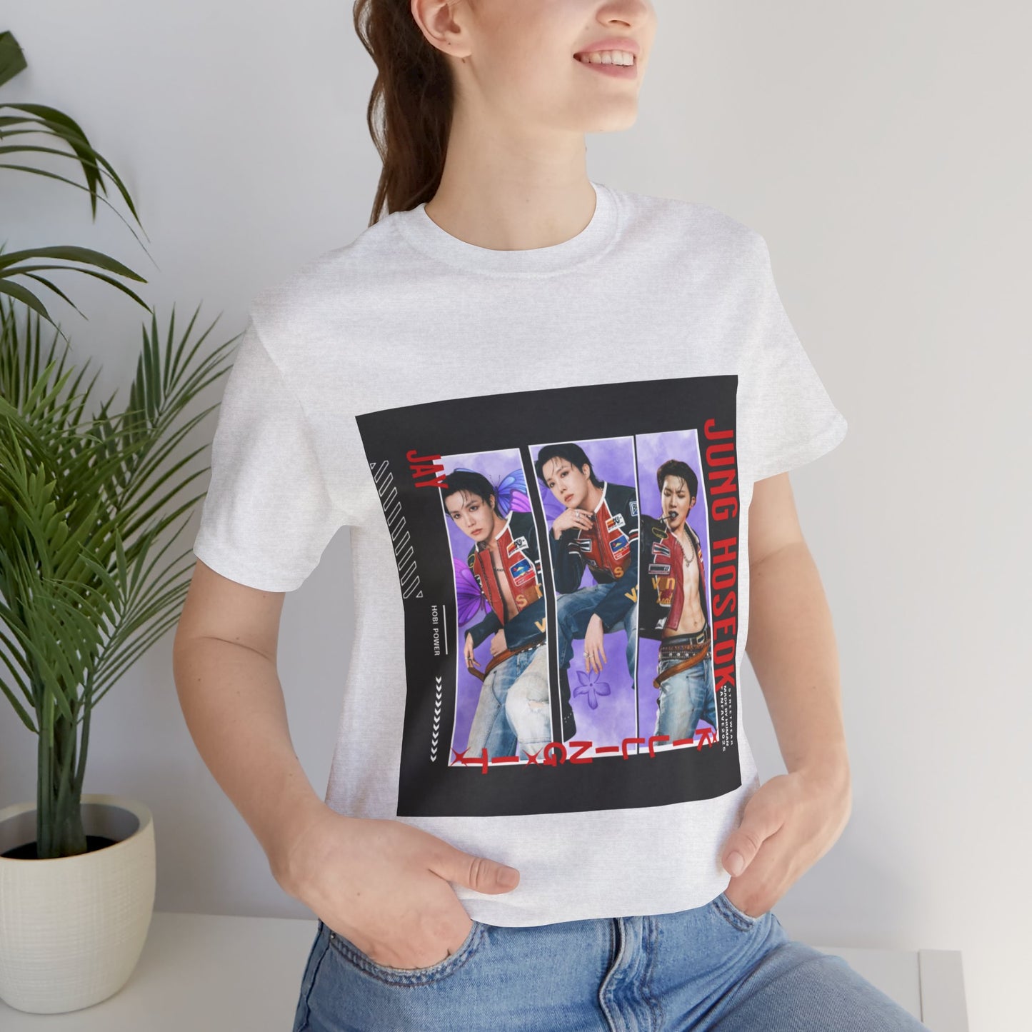 Jung Hoseok K-Pop Photo Collage T-Shirt