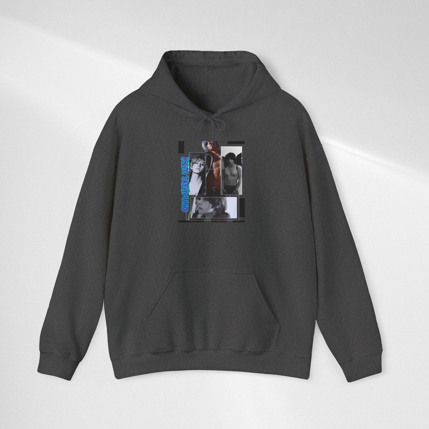 TAE Hoodie — Graphic Photo Collage 'Goth Romance' Streetwear Pullover