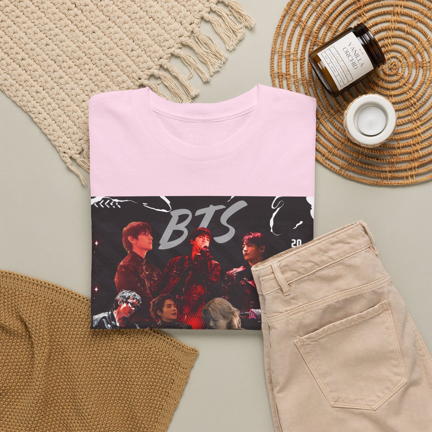 BTS Album Art Graphic Tee — 'Arirang' Fan Shirt