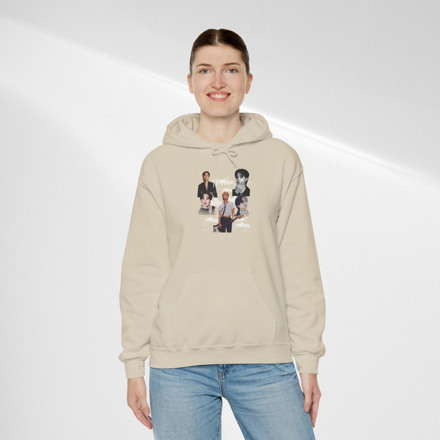 K-Pop Idol JIMIN  Photo Collage Hoodie — Aesthetic Fan Pullover