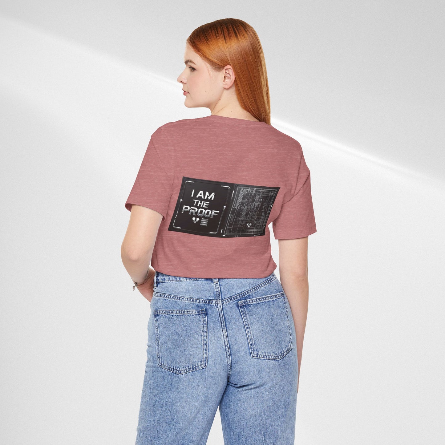 Bulletproof Vest Floral Tee — “I Am The Proof” Graphic T‑Shirt