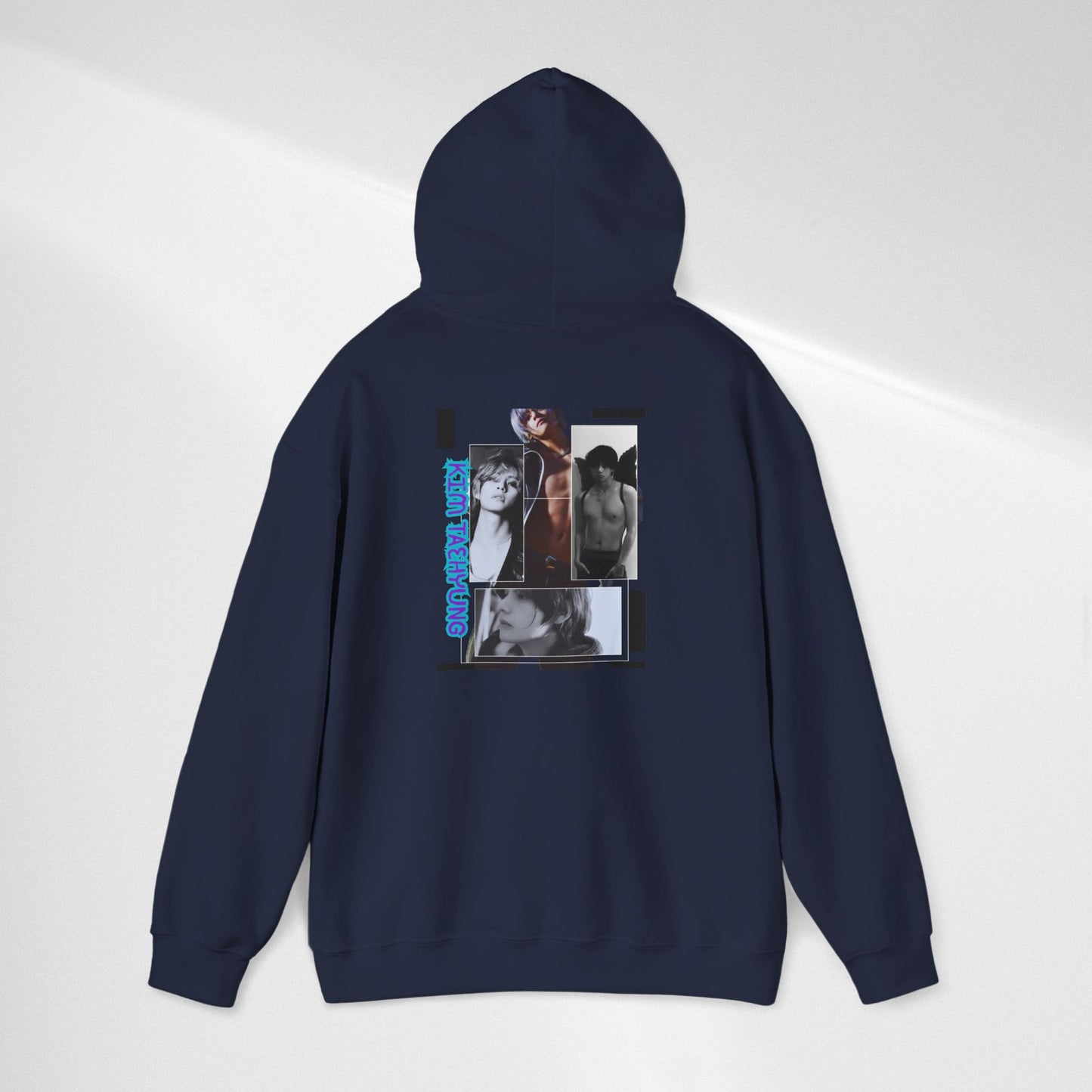 TAE Hoodie — Graphic Photo Collage 'Goth Romance' Streetwear Pullover