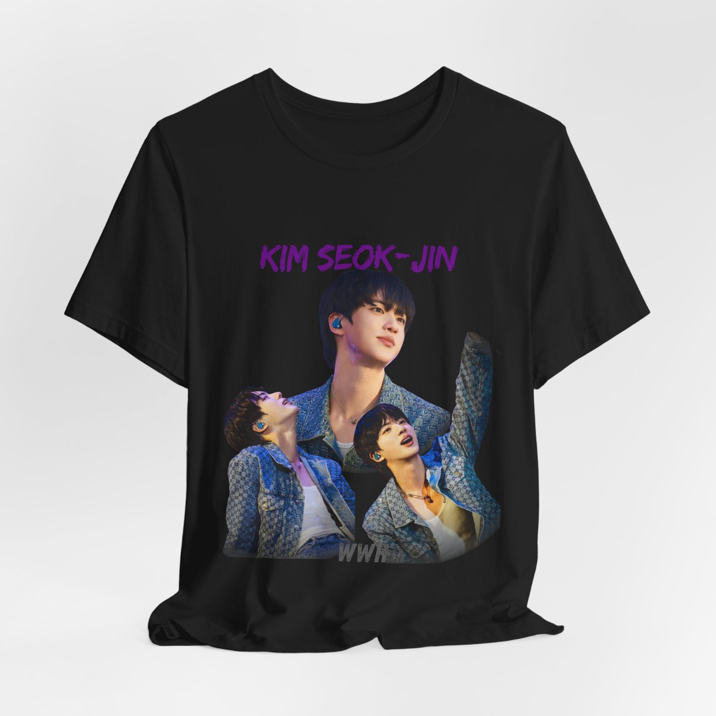 K-Pop Idol Photo Tee — 'Kim Seok-Jin' Graphic T-Shirt