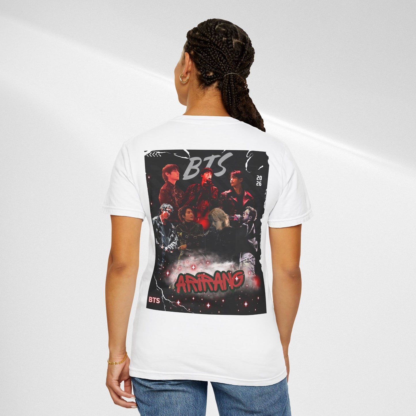 BTS ARIRANG Graphic T-Shirt — "Arirang" BTS Style Concert Tee