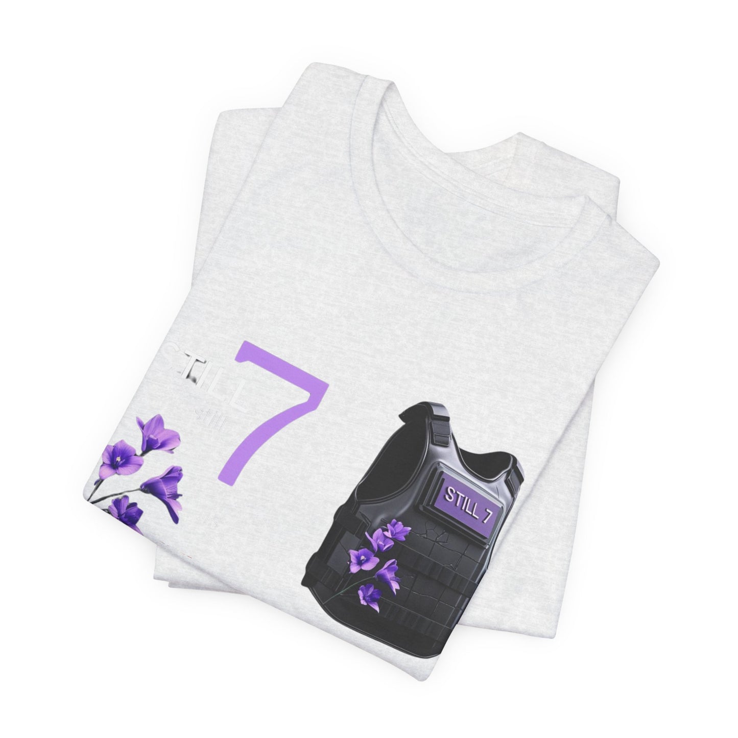 Bulletproof Vest Floral Tee — “I Am The Proof” Graphic T‑Shirt