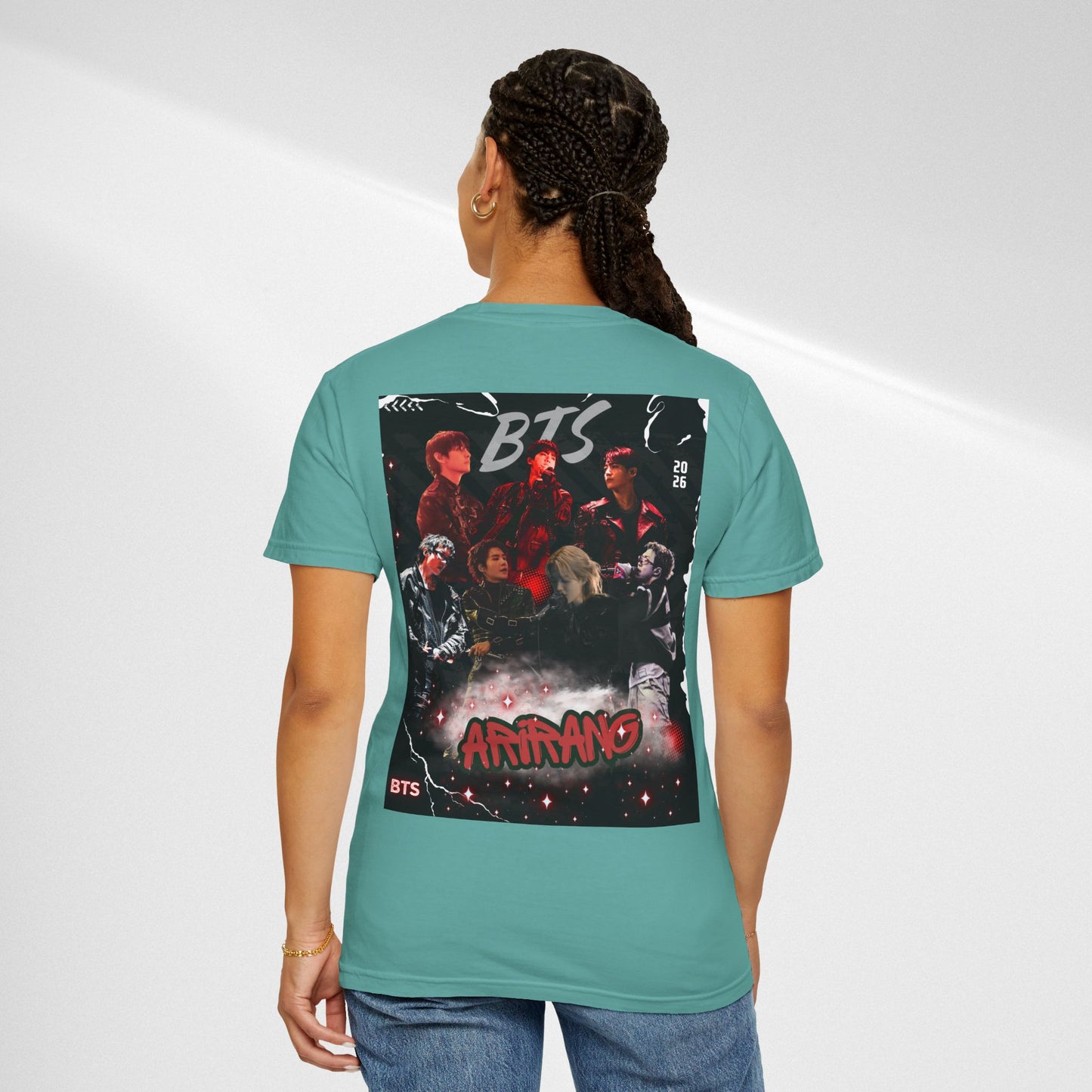 BTS ARIRANG Graphic T-Shirt — "Arirang" BTS Style Concert Tee