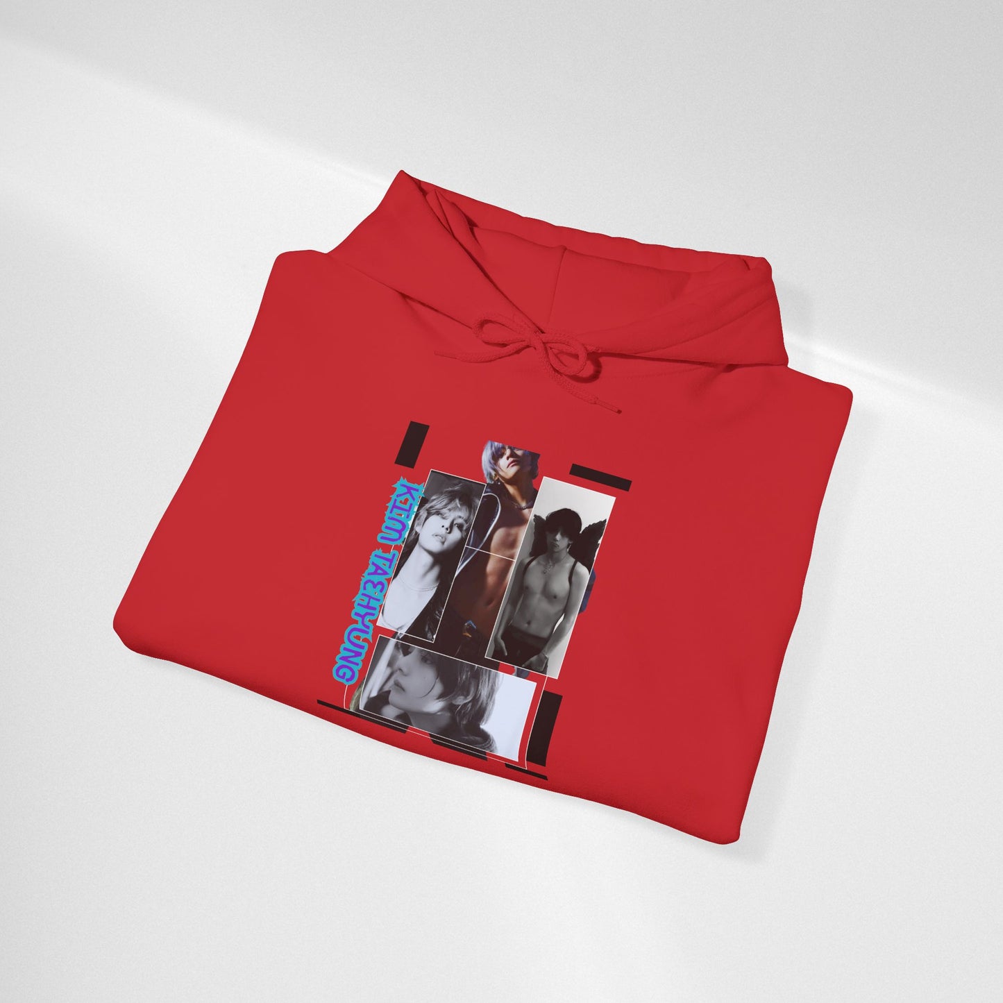 TAE Hoodie — Graphic Photo Collage 'Goth Romance' Streetwear Pullover