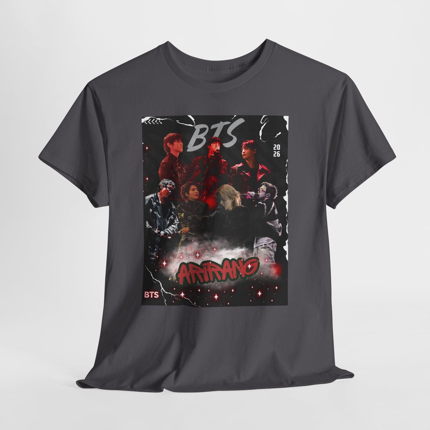 BTS Album Art Graphic Tee — 'Arirang' Fan Shirt