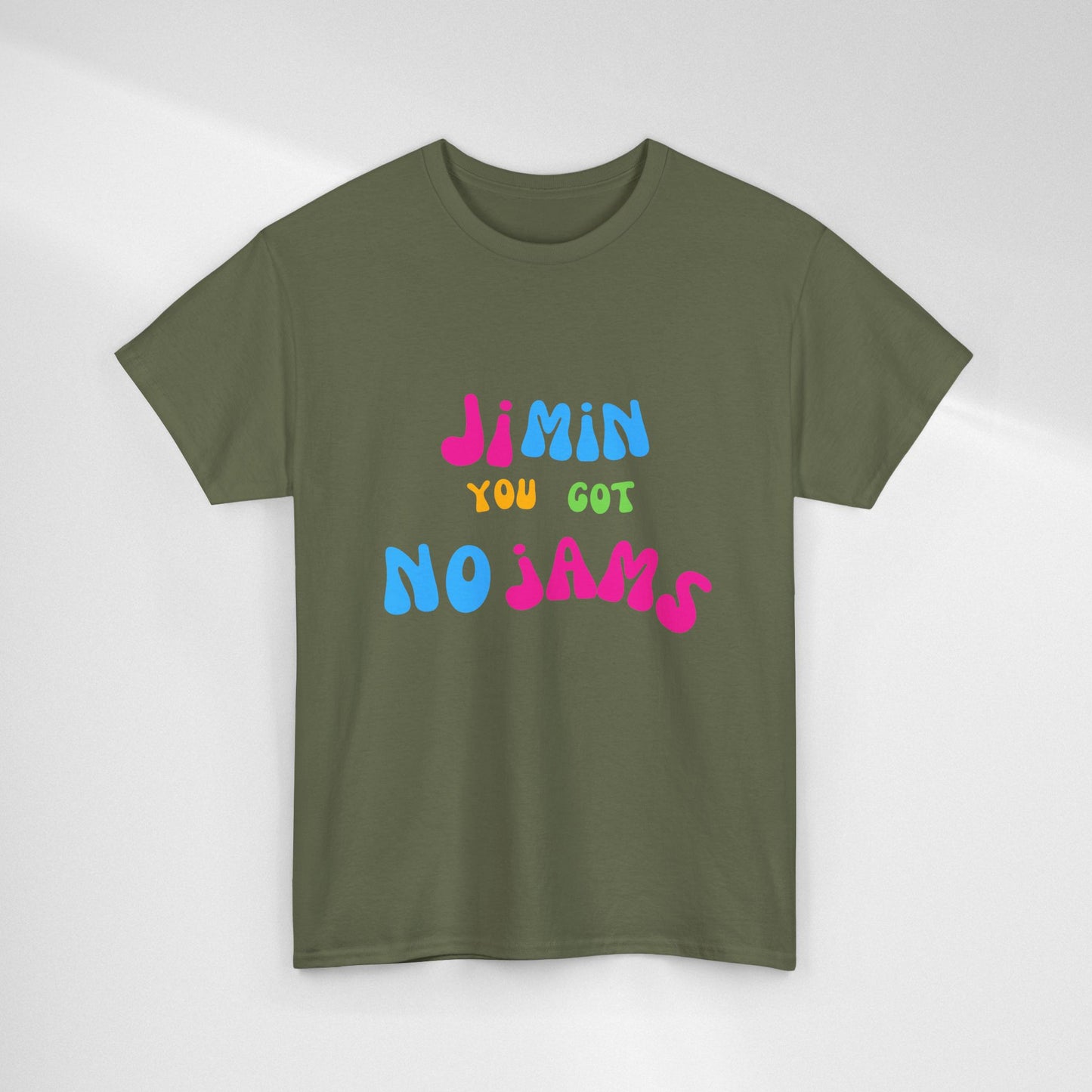 Jimin You Got No Jams T-Shirt — Colorful K-Pop Fan Tee