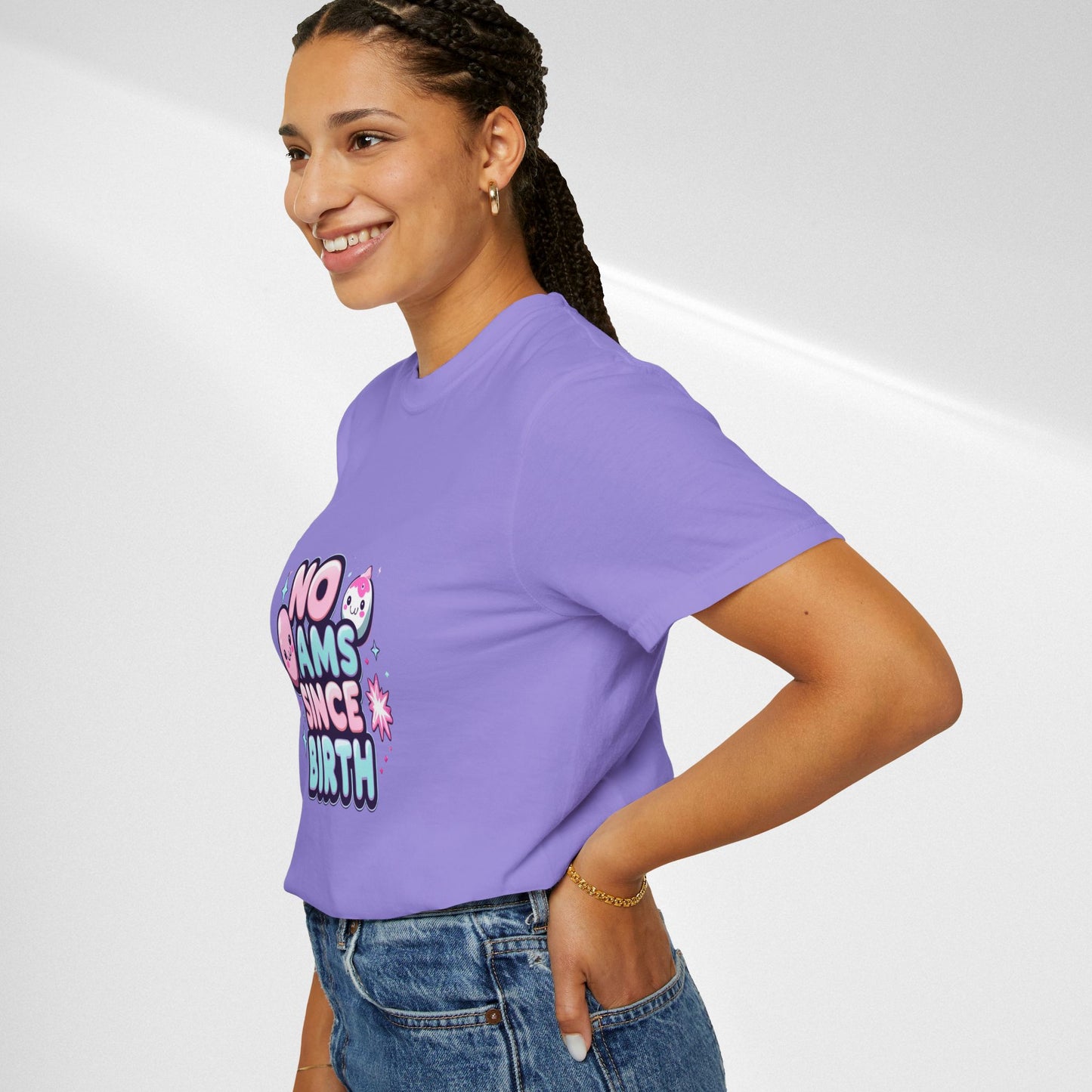 No JAMs Since Birth T-Shirt — Cute Kawaii 'No JAMs Since Birth' Graphic Tee