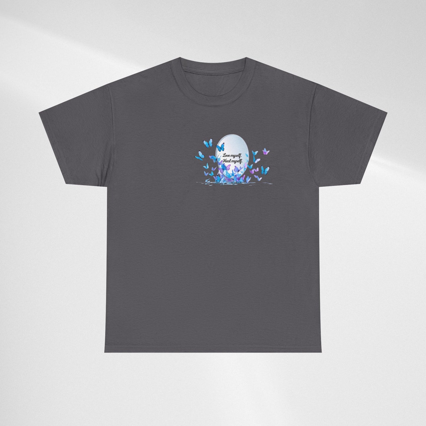 Butterfly Moon T-Shirt — "Strength Through Change" Inspirational Tee