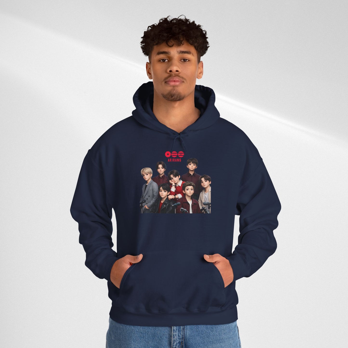 BTS Group Photo Hoodie – Korean Boy Band Pullover